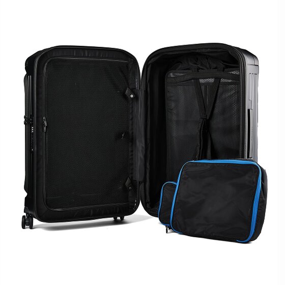 Piquadro PQ-Light 4 Rollen Trolley M 69 cm mit Dehnfalte