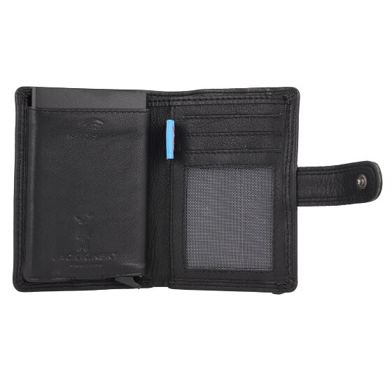 Jack Kinsky Brisbane Geldbörse RFID Schutz Leder 7.5 cm