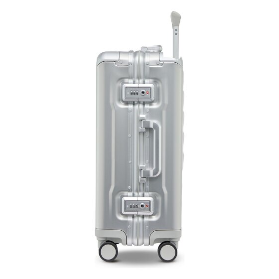 Stratic Phoenix 4-Rollen Kabinentrolley S Aluminium 55 cm
