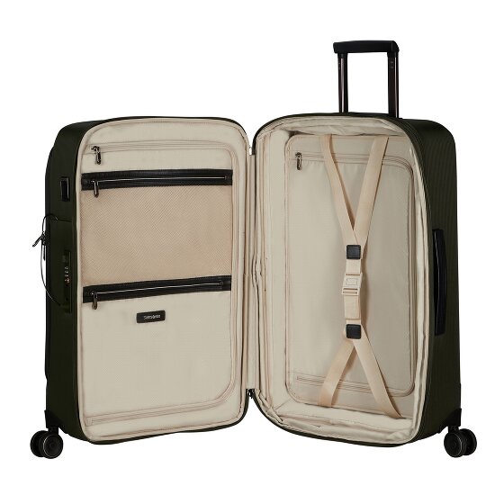 Samsonite Splendix 4 Rollen Trolley 66 cm mit Dehnfalte