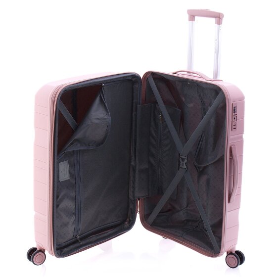 Gladiator 3800 4 Rollen Trolley 67 cm mit Dehnfalte