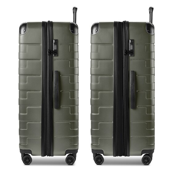 Tonino Lamborghini Milano 4 Rollen Trolley 83 cm mit Dehnfalte