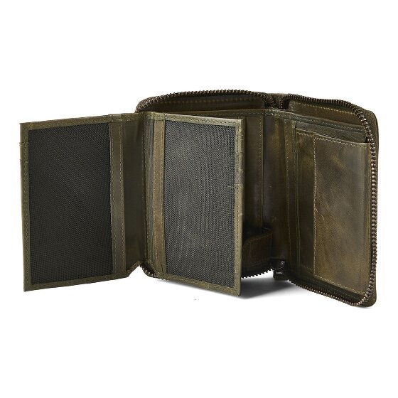 Greenburry Newport Geldbörse RFID Schutz Leder 13 cm