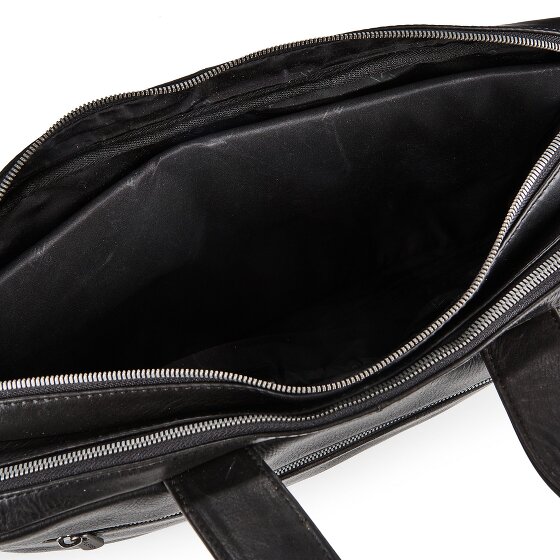 Plevier Jimmy Aktentasche Leder 31 cm Laptopfach