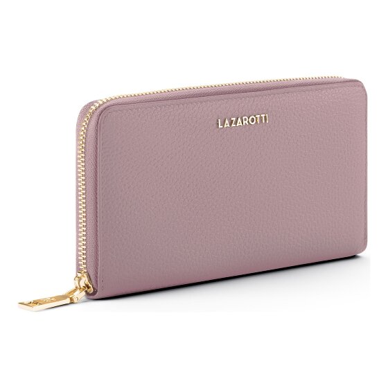 Lazarotti Bologna Leather XL Zip-Around Geldbörse Leder 19 cm