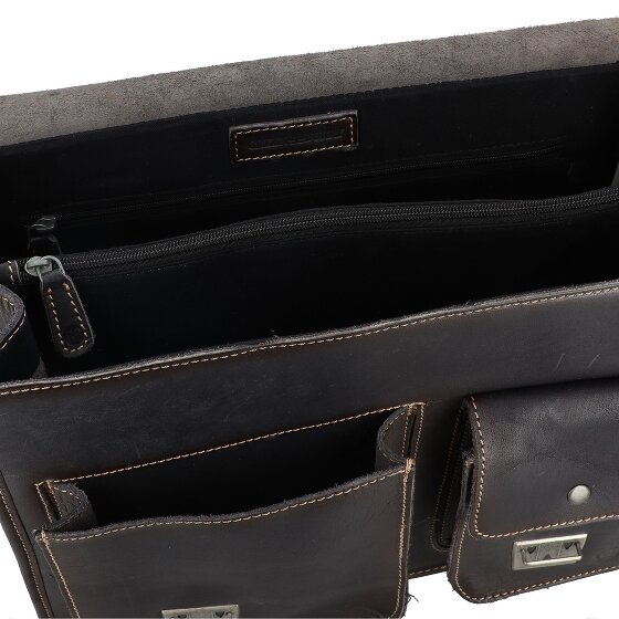 Greenburry Aktentasche Leder 39 cm