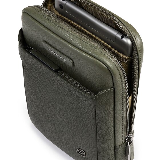 Piquadro Modus Umhängetasche Leder 17 cm