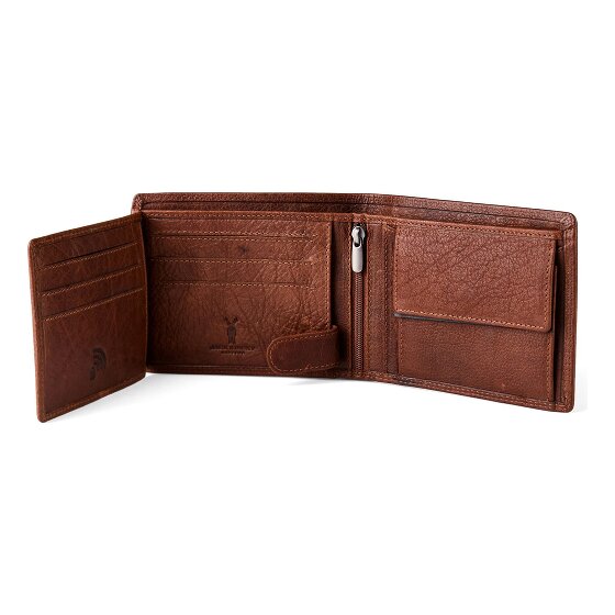 Jack Kinsky Porto 101 Geldbörse RFID Schutz Leder 12.5 cm