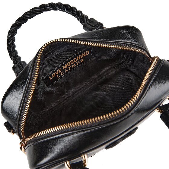 Love Moschino Nero Handtasche Leder 21 cm
