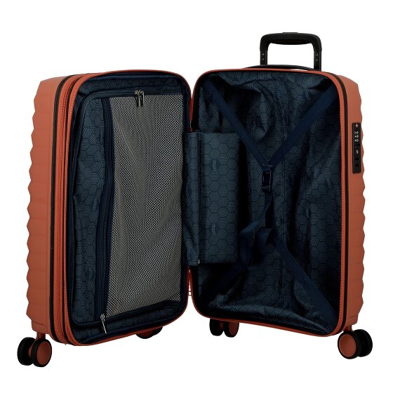 Jump Xwave 4 Rollen Kabinentrolley 55 cm mit Dehnfalte