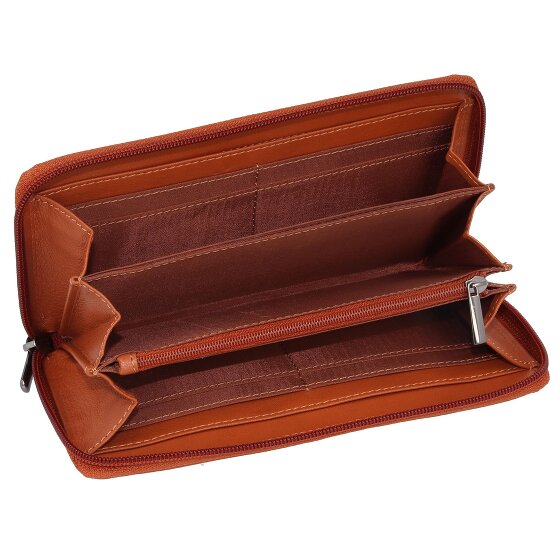 mano Donna Giulia Geldbörse Leder 20 cm