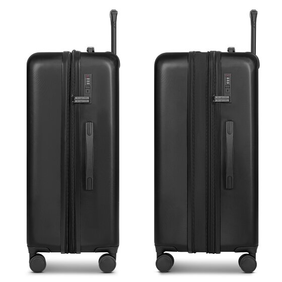 Bugatti Valencia 2.0 4 Rollen Trolley L 75 cm mit Dehnfalte