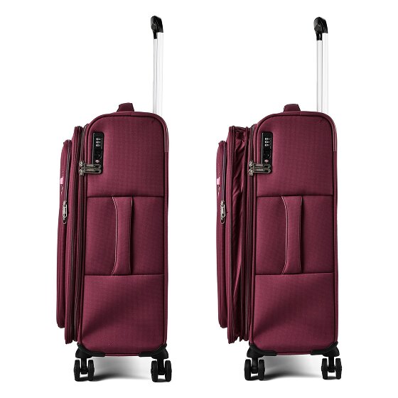 American Tourister Cloudrider 4 Rollen Trolley M 67 cm mit Dehnfalte