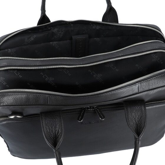 Plevier Vintage Larry Aktentasche Leder 40 cm Laptopfach