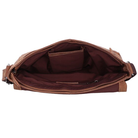 Greenburry Vintage Original Umhängetasche Leder 32 cm