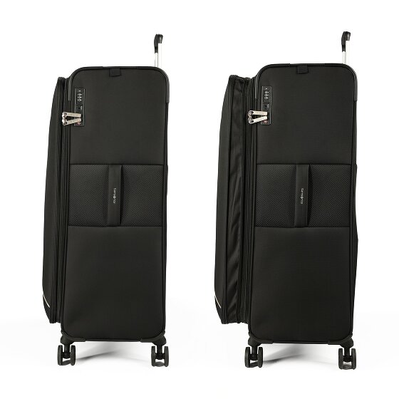 Samsonite Base Breeze 4 Rollen Trolley 81 cm mit Dehnfalte