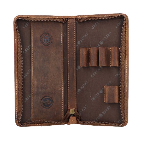 Greenburry Vintage Stifteetui Leder 8,5 cm