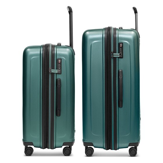 Redolz Essentials 14 4 Rollen Kofferset 2-teilig mit Dehnfalte