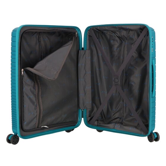 d&n Travel Line 4600 4 Rollen Trolley M 65 cm