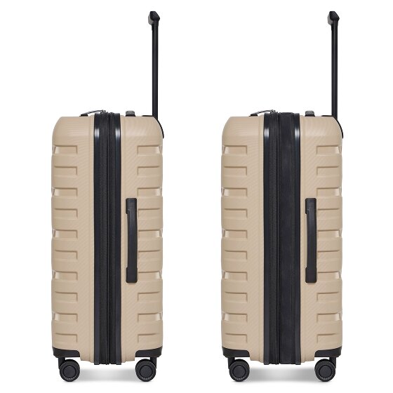 Smartbox Edition 01 4 Rollen Kofferset 3-teilig mit Dehnfalte