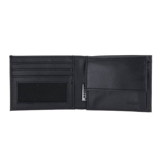 oxmox Leather Geldbörse RFID Schutz Leder 10.5 cm