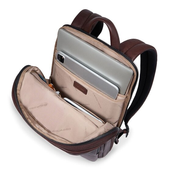Piquadro Harper Daypack Leder 38 cm Laptopfach