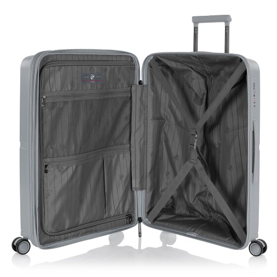 Heys AirLite 4 Rollen Trolley M 66 cm mit Dehnfalte