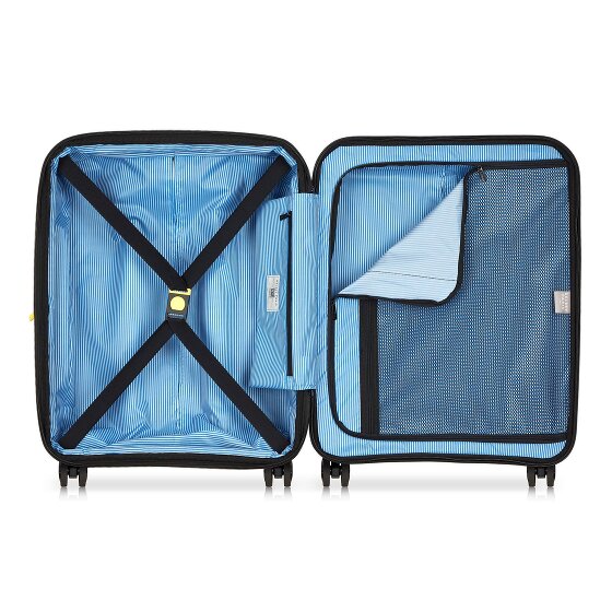 Delsey Paris Lutece Se 4 Rollen Kabinentrolley 55 cm mit Dehnfalte