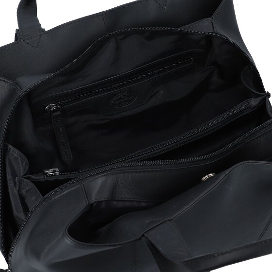 The Chesterfield Brand Wax Pull Up Schultertasche Leder 36.5 cm