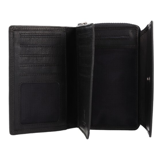 Jack Kinsky Montreal Geldbörse RFID Schutz Leder 13.5 cm