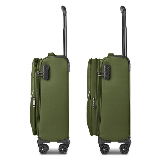Stratic taska 4 Rollen Kabinentrolley S 55 cm mit Dehnfalte