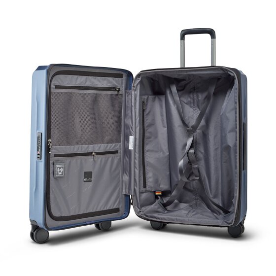 Stratic Phoenix 4 Rollen Trolley 66 cm mit Dehnfalte