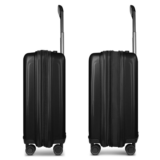 Redolz Essentials 14 4 Rollen Kabinentrolley 55 cm mit Dehnfalte