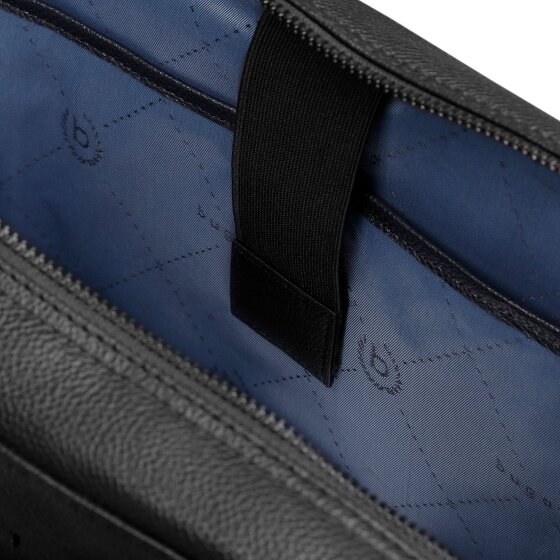 Bugatti Black Aktentasche Leder 39 cm Laptopfach