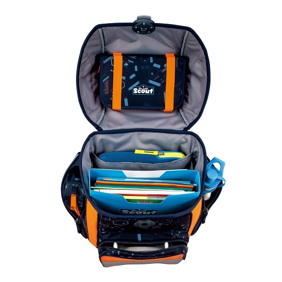 Scout Genius Schulranzen-Set 4-teilig