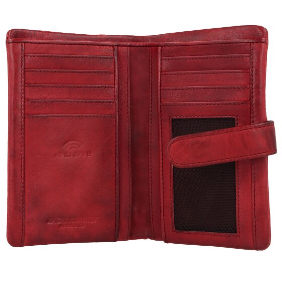 Jack Kinsky Nelson Geldbörse RFID Leder 9,5 cm