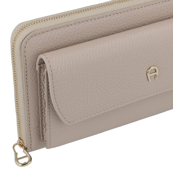 AIGNER Clutch Geldbörse Leder 20 cm