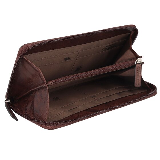 mano Donna Aurona Geldbörse RFID Leder 19 cm