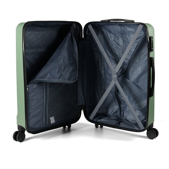 Benzi 5739 4 Rollen Kofferset 2-teilig