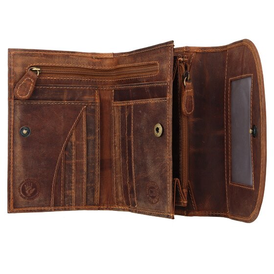 Greenburry Vintage Geldbörse Leder 15,5 cm