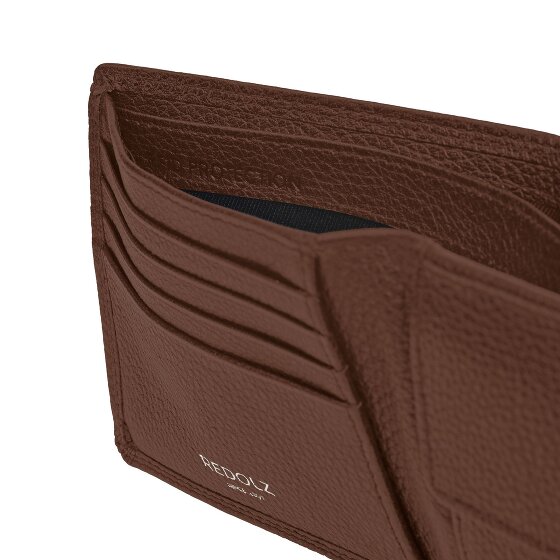 Redolz Leather Essentials QF Geldbörse RFID Leder 11,5 cm