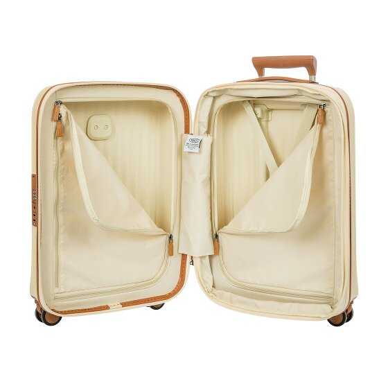 Bric's Taormina 4 Rollen Trolley S 57 cm mit Dehnfalte