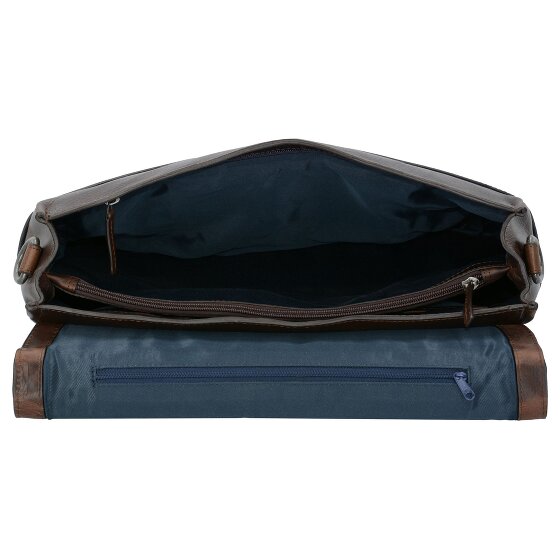 Leonhard Heyden Roma Aktentasche Leder 39 cm Laptopfach