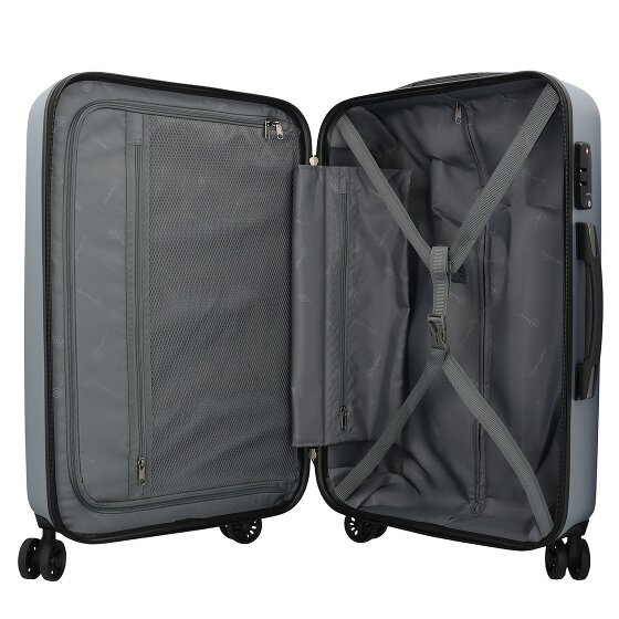 Bugatti Lima 2.0 4-Rollen Trolley 66 cm mit Doppelrollen