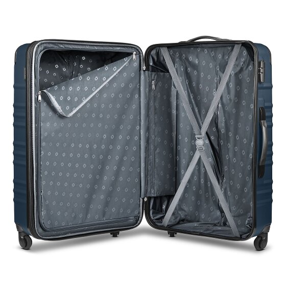 Wenger Amplar Evo 4 Rollen Trolley L 75 cm mit Dehnfalte