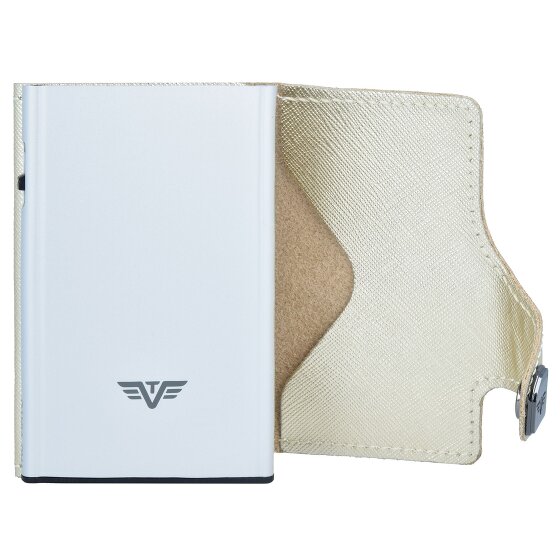 Tru Virtu Click & Slide Kreditkartenetui Geldbörse RFID Leder 6,5 cm