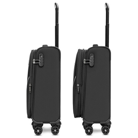 Stratic taska 4-Rollen Kabinentrolley S 55 cm mit Dehnfalte