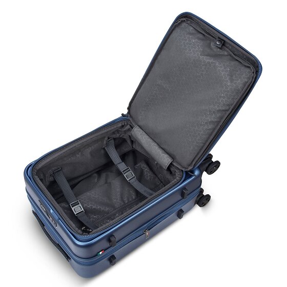 Roncato Florence 4-Rollen Kabinentrolley 55 cm mit Dehnfalte Laptopfach