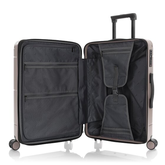 Heys Zen 4 Rollen Trolley M 66 cm mit Dehnfalte