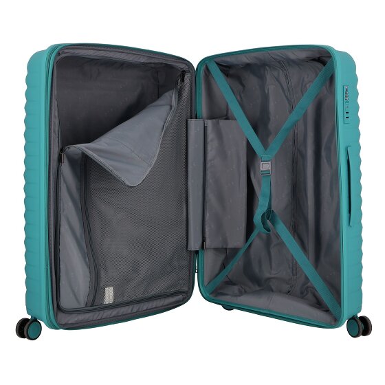 d&n Travel Line 4500 4 Rollen Trolley L 75 cm mit Dehnfalte